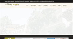 Desktop Screenshot of kasangregency.com